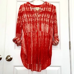 Maeve Pattern Tunic Blouse size 6